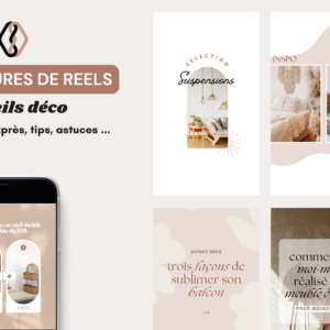 Couvertures de Reels Instagram